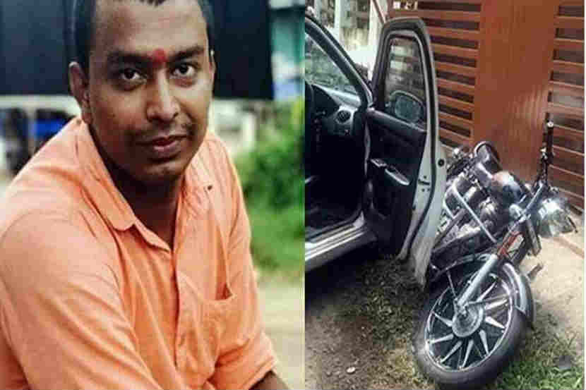 के आनंद या राष्ट्रीय स्वयंसेवक संघाच्या कार्यकर्त्याची रविवारी त्रिसूरमध्ये क्रूरपणे हत्या करण्यात आली