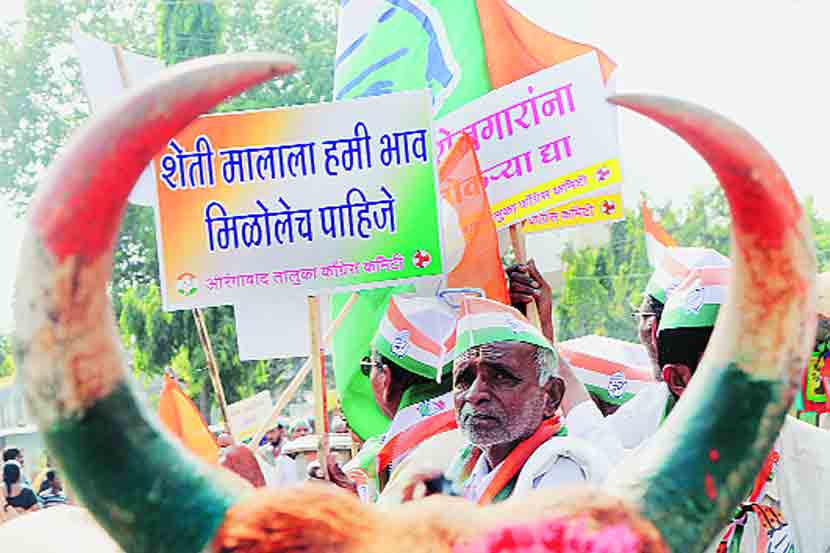 सरकारविरोधात काँग्रेस आक्रमक; आता बैलगाडी मोर्चा