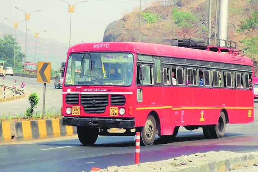 MSRTC bus