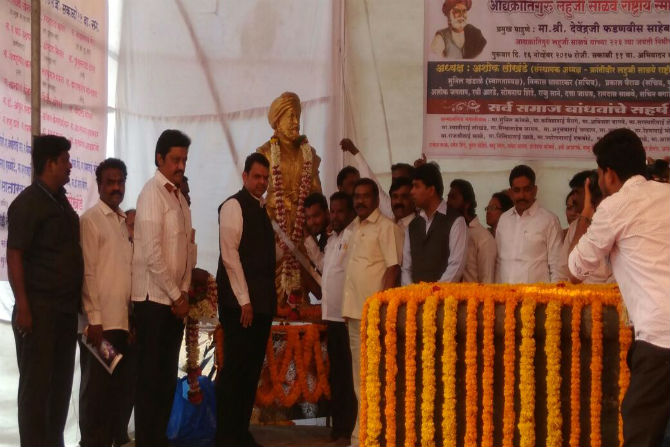 cm devendra fadnavis, maha kranti veer, Lahuji Salve jayanti ,marathi news, marathi, Marathi news paper