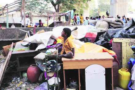 सिडकोची बेलापूरमध्ये धडक कारवाई सिडकोची बेलापूरमध्ये धडक कारवाई