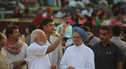 One year of demonetisation , Manmohan Singh , PM Modi , Anti-Black Money Day, black day, Loksatta, Loksatta news, Marathi, Marathi news