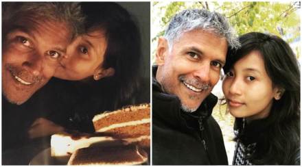 Milind Soman, Ankita Konwar