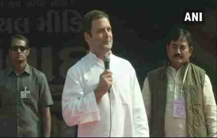 काँग्रेस अध्यक्ष राहुल गांधी (छायाचित्र सौजन्य- एएनआय)