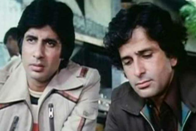 Amitabh Bachchan and Shashi Kapoor
