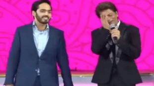 Anant Ambani and Shah Rukh Khan