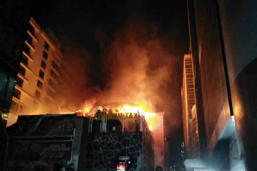 Kamala Mills Compound, Fire