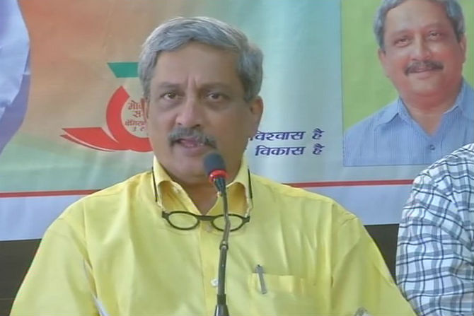 Manohar Parrikar, Gujarat Election results 2017