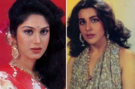 Meenakshi Sheshadri and Amrita Singh