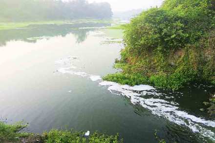 उल्हास नदीचे पाणी ‘दूषितच’ उल्हास नदीचे पाणी ‘दूषितच’