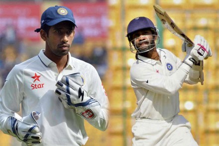 वृद्धीमान साहा मांडीच्या स्नायूंच्या दुखापतीने संघाबाहेर, कार्तिकचं पुनरागमन वृद्धीमान साहा मांडीच्या स्नायूंच्या दुखापतीने संघाबाहेर, कार्तिकचं पुनरागमन