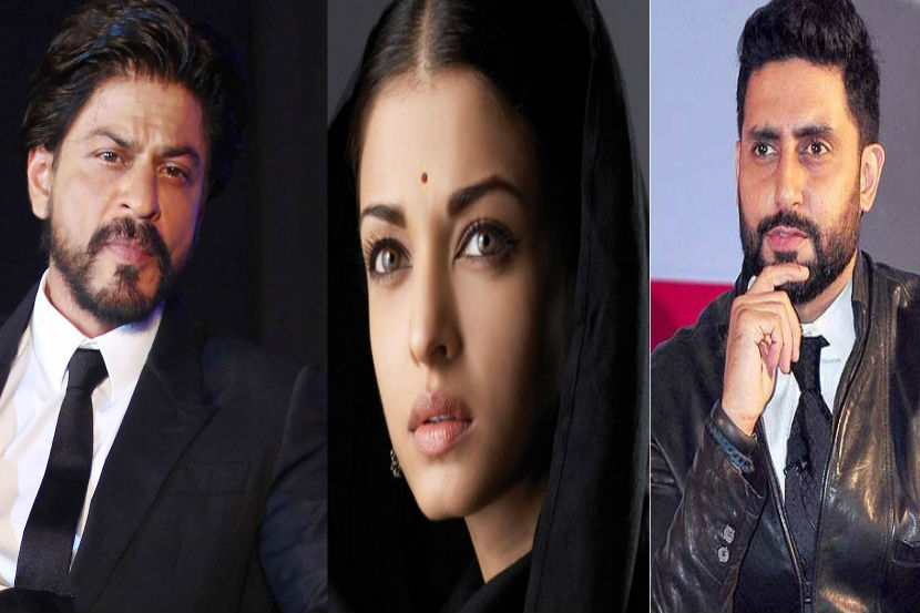 Aishwarya, abhishek, shah rukh