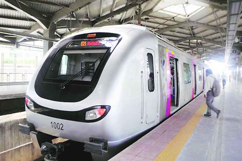 Thane metro train extension