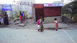Construction of illegal slums,
