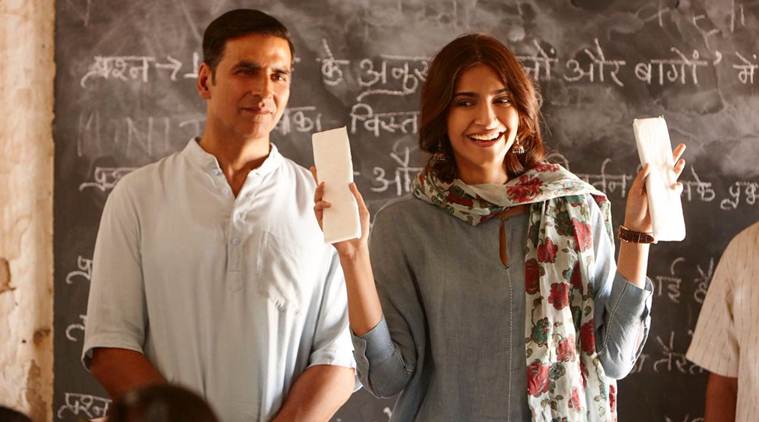पॅडमॅन, अक्षय कुमार, सोनम कपूर