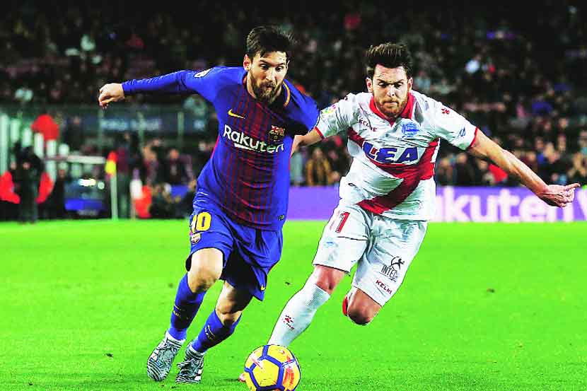 Barcelona beat Deportivo Alaves