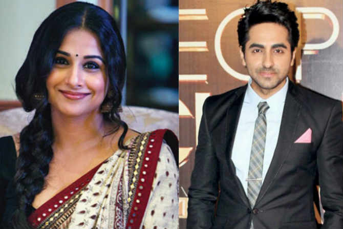 vidya balan to Ayushmann Khurrana