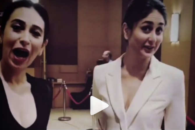 Kareena and Karisma kapoor