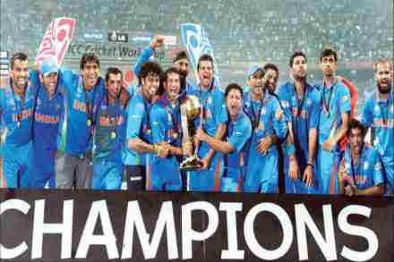 २०११ चा विश्वचषक विजेता भारतीय संघ २०११ चा विश्वचषक विजेता भारतीय संघ