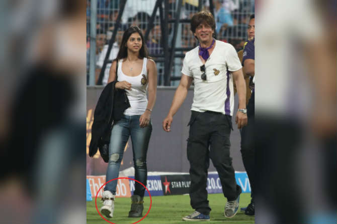 Suhana Khan and Shah Rukh Khan