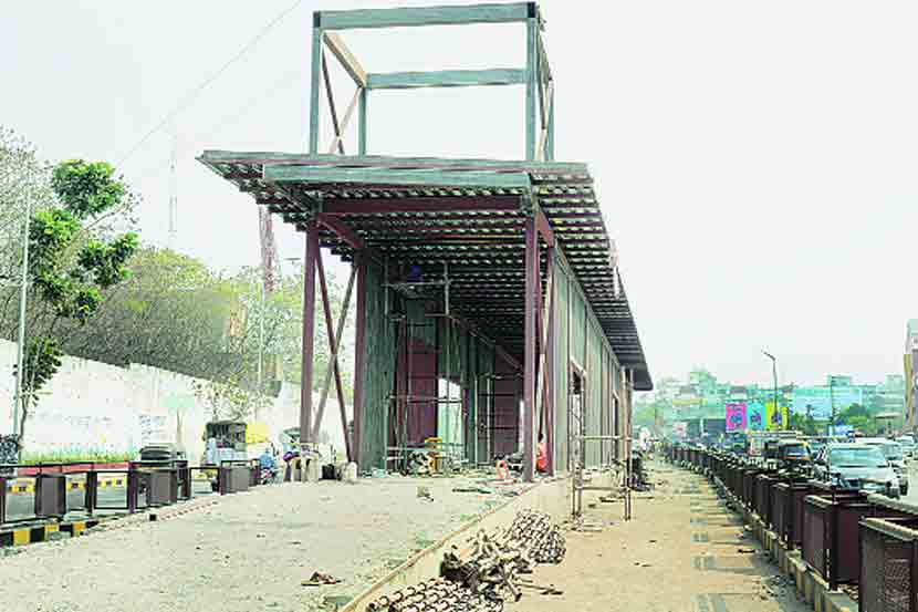 बीआरटी पुनर्रचनेचा ७५ कोटींचा खर्च वाया