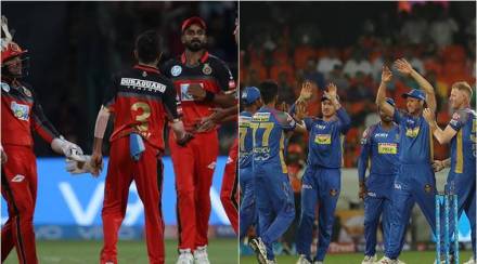 IPL 2018 : कोण ठरणार ‘रॉयल’ ? संजू सॅमसनचा तडाखा , बंगळुरुपुढे 218 धावांचे लक्ष्य