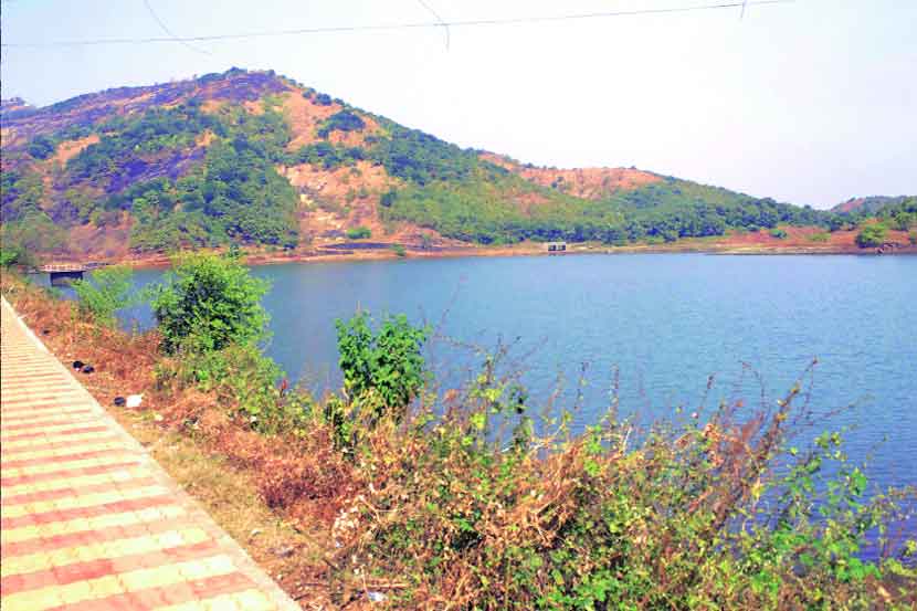 गेल्या तीन-चार वर्षांपासून पापडखिंड धरणात छटपूजा केली जाते