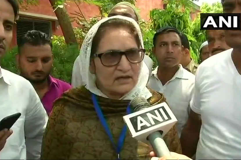 आरएलडीच्या उमेदवार सबस्सूम हसन.