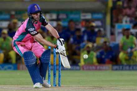 जॉस बटलर हा राजस्थानच्या विजयाचा शिल्पकार ठरला. त्याने ६० चेंडूत नाबाद ९५ धावांची खेळी केली. (छाया सौजन्य: बीसीसीआय)