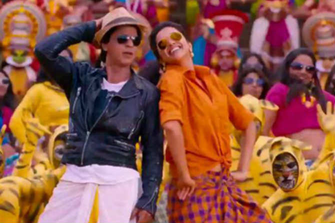 shah rukh , deepika