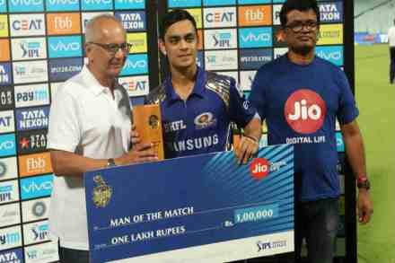 इशान किशनला सामनावीराचा पुरस्कार देखील मिळाला. (छाया सौजन्य: बीसीसीआय) इशान किशनला सामनावीराचा पुरस्कार देखील मिळाला. (छाया सौजन्य: बीसीसीआय)