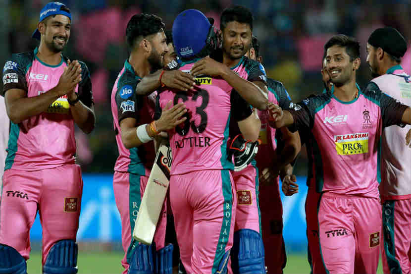 या विजयासह राजस्थानने गुणतालिकेत सहाव्या स्थानी झेप घेतली. ( छाया सौजन्य: बीसीसीआय) या विजयासह राजस्थानने गुणतालिकेत सहाव्या स्थानी झेप घेतली. ( छाया सौजन्य: बीसीसीआय)