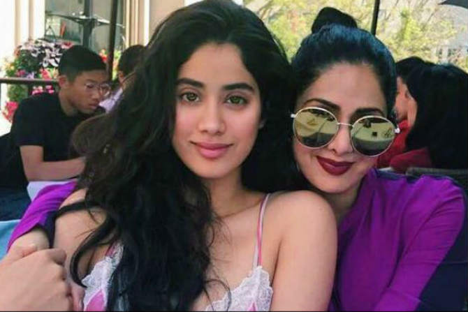 sridevi and janhvi