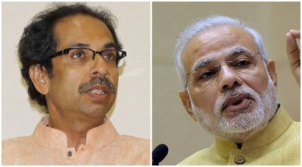 विजेखाली अंधार! म्हणत शिवसेनेची पंतप्रधान नरेंद्र मोदींच्या घोषणेवर टीका