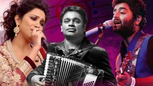 shreya ghoshal, a r rehman, arijeet singh