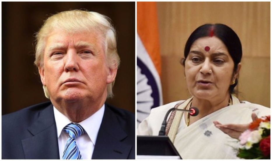 ट्विटरवर सुषमा स्वराज यांची कमाल , ट्रम्प ठरले अव्वल ; मोदींचा क्रमांक काय?