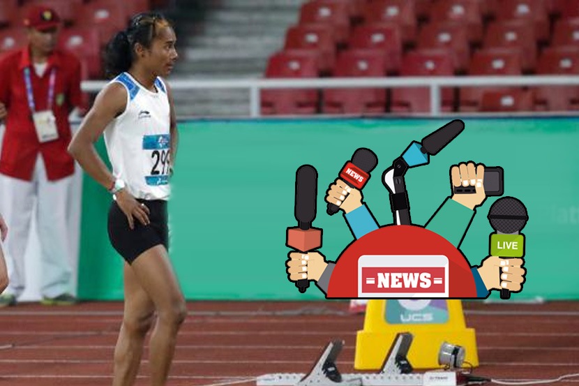 २०० मीॉ. शर्यतीच्या उपांत्य फेरीतून हिमा दास बाहेर