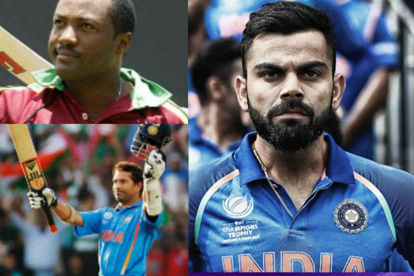 Sachin Tendulkar Brian Lara Virat Kohli