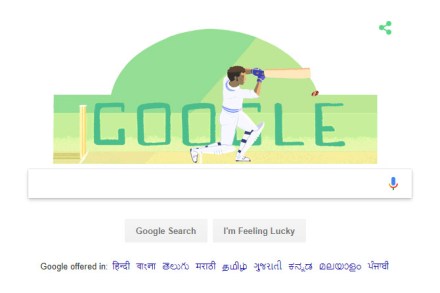 Dilip Sardesai Google Doodle