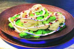 फ्लॉवर आणि ब्रोकोली सॅलड