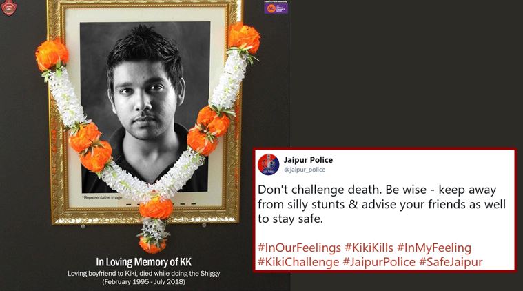 जवाहरनं किकी चॅलेंज केलंही नाही मात्र या चॅलेंजचा तो बळी ठरला अशी जाहिरातबाजी करण्यात आली आहे. 