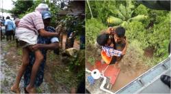 Kerala Floods : केरळच्या बचावकार्यातील फोटो आणि व्हिडियो पाहून तुम्हीही थक्क व्हाल