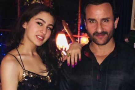 saif ali khan with daughter sara
