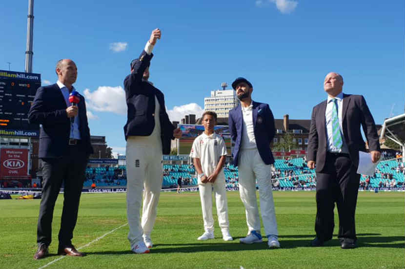 Ind vs Eng Test : नाणेफेक