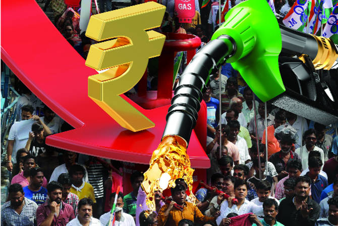 आंतरराष्ट्रीय बाजारातील कच्च्या तेलाच्या किमती आणि रुपया-डॉलरचा विनिमय दर यांचा गुणाकार आणि त्यावरील कर (केंद्र आणि राज्य) या सर्वाचा मिळून एकत्रित परिणाम हा पेट्रोल-डिझेलच्या वाढत्या किमतीवर दिसून येतो.