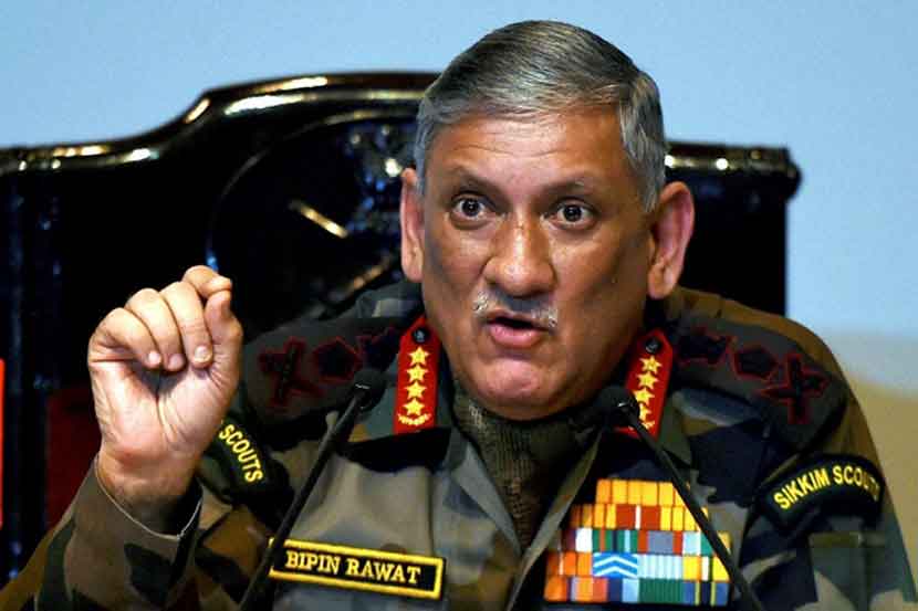 लष्करप्रमुख जनरल बिपिन रावत 