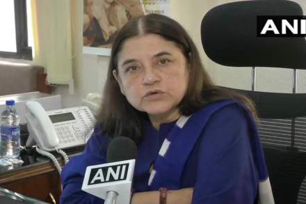 केंद्रीय महिला व बाल विकास मंत्री मनेका गांधी