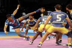 Pro Kabaddi Season 6 : अटीतटीच्या सामन्यात यूपी योद्धाची तामिळ थलायवाजवर मात
