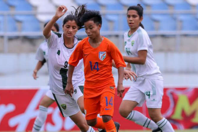 AFC U-19 Women’s Football Qualifiers – भारताकडून पाकिस्तानचा १८-०ने धुव्वा