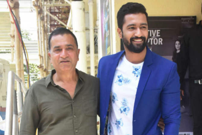 vicky kaushal father
